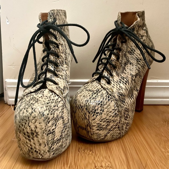 (SOLD) Jeffery Campbells Havana Last (size 6) - Picture 1 of 1